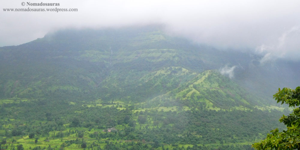 Matheran valley in monsoon